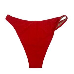 Foreplay Size XL Cheeky Bikini Bottoms Red NWT